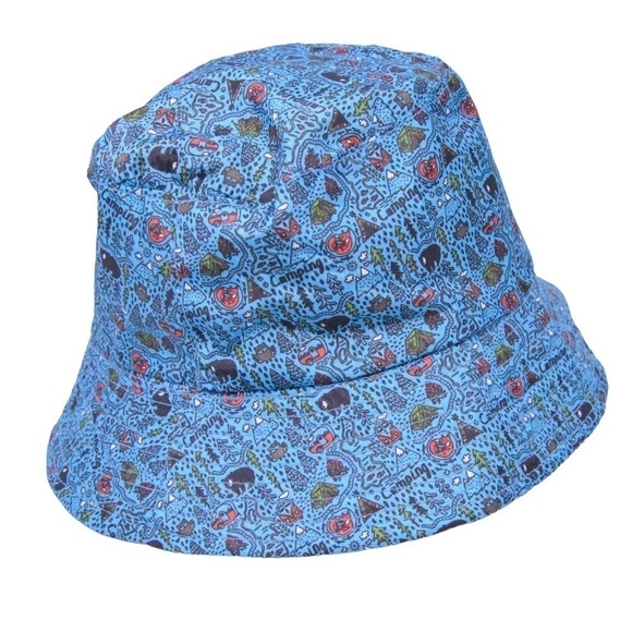 Toddler Floppy‎ Tops Reversible Bucket Hat, OSFM - Picture 4 of 5